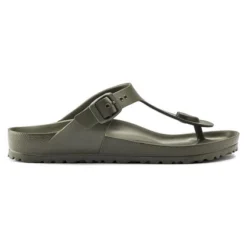 Tongs Birkenstock Unisexe Gizeh EVA Khaki Regular