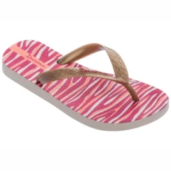Tongs Ipanema Kids Temas Kids Beige Gold