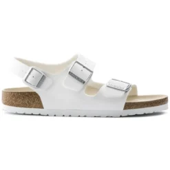 Boutique ECCO 26 Sandales Birkenstock Unisexe Milano BF White