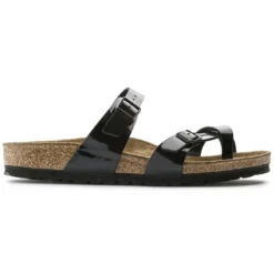 Sandales Birkenstock Unisexe Mayari BF Black Patent